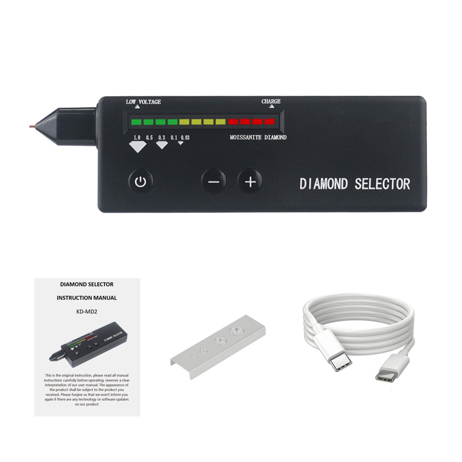 Moissanites Gemstones Detector Portable Jewelry Tester Delivering Accurate Hardness Result for Various Gemstones
