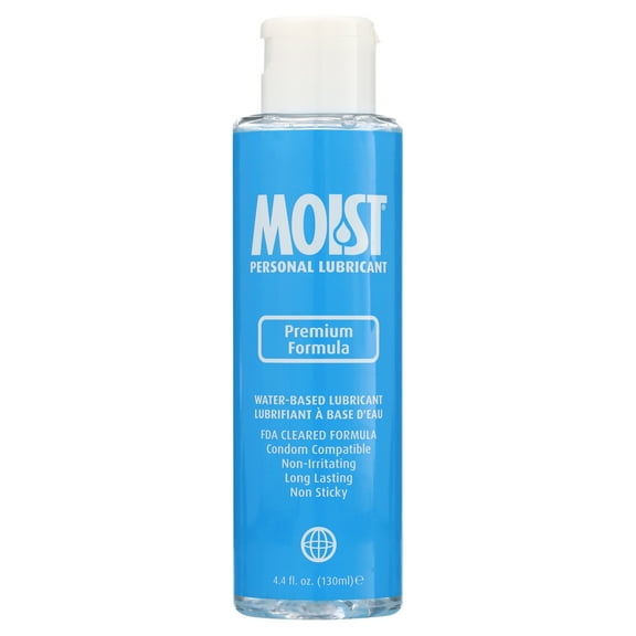 Moist Premium Formula Water-Based Personal Lubricant - 4.4oz
