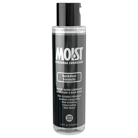 Moist Premium Personal Water Based Lubricant, Relaxing Easy Entry