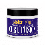 MoisturCurl Vegan Curl Fusion Styling Creme with Shea Butter, 8 oz