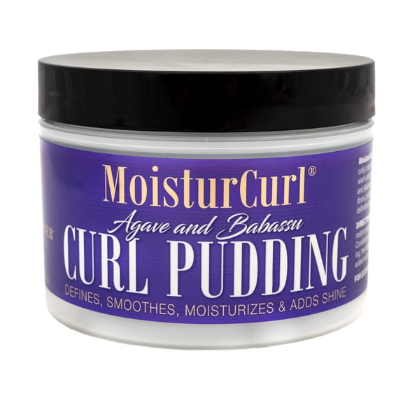 MoisturCurl Curl Pudding 8 oz | Hydrating Curl Defining Cream for Natural Hair | Styling Cream for Frizz Control, Elongation & Soft Definition