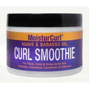 MoisturCurl Vegan Curl Defining De-Frizz Smoothie Styling Cream, 8.5 oz | Long-Lasting Moisture, Bounce & Frizz-Free Definition for Curls & Coils