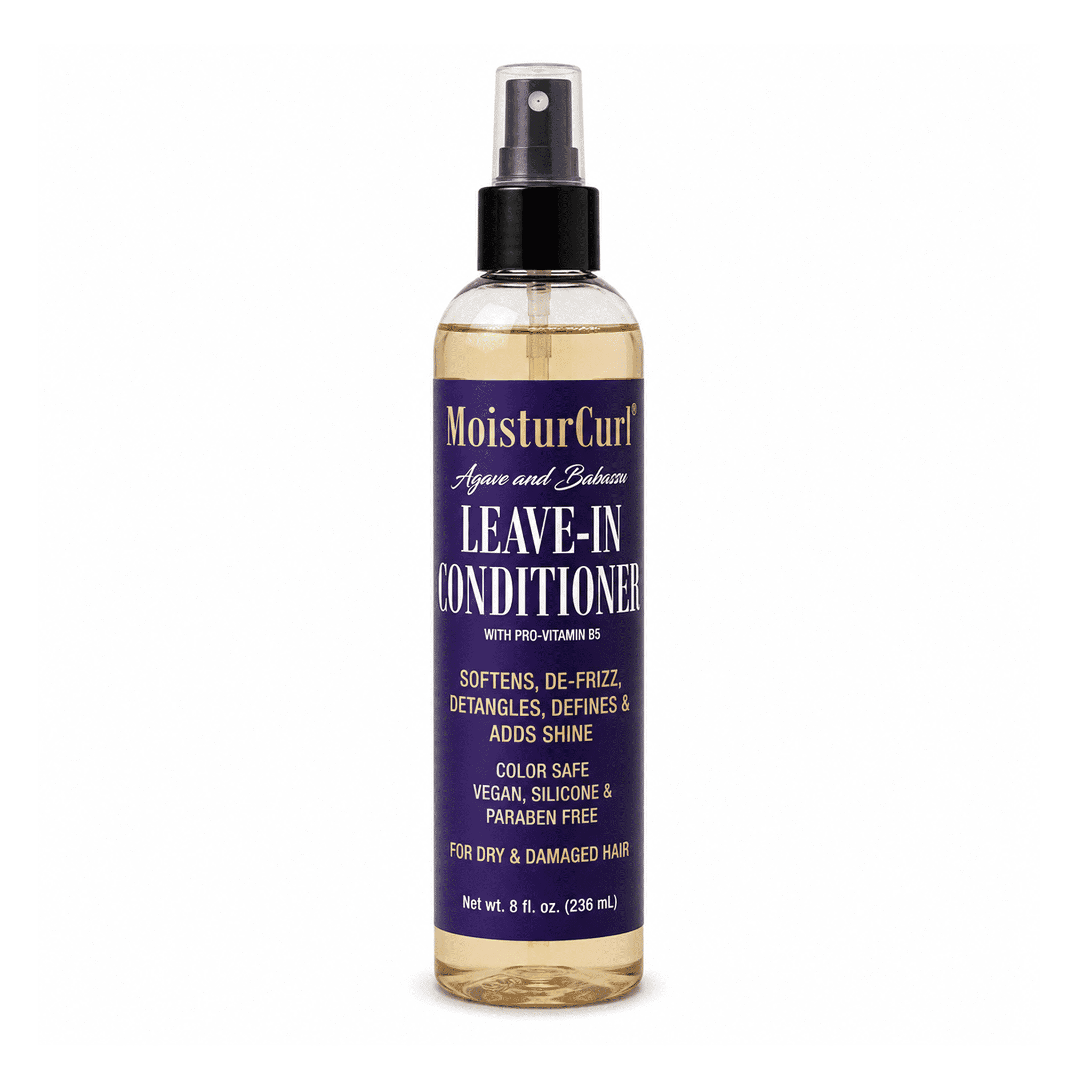 MoisturCurl Vegan Curl Hydrating Leave-In Conditioner with Babassu Oil, 8 oz