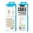 thumbnail image 1 of Moisture 2.6a Premium Full Hi-speed A To Type C Data Cable In Gold, 1 of 2