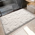 thumbnail image 1 of Moisture Absorbent Non-slip Mat, Entrance Bathroom Floor Mat, Modern Minimalist Design, Stain Resistant, Kitchen Wet Area, Living Room Entryway, Heavy Duty Rubber Backing, Cotton Blend, 1 of 9