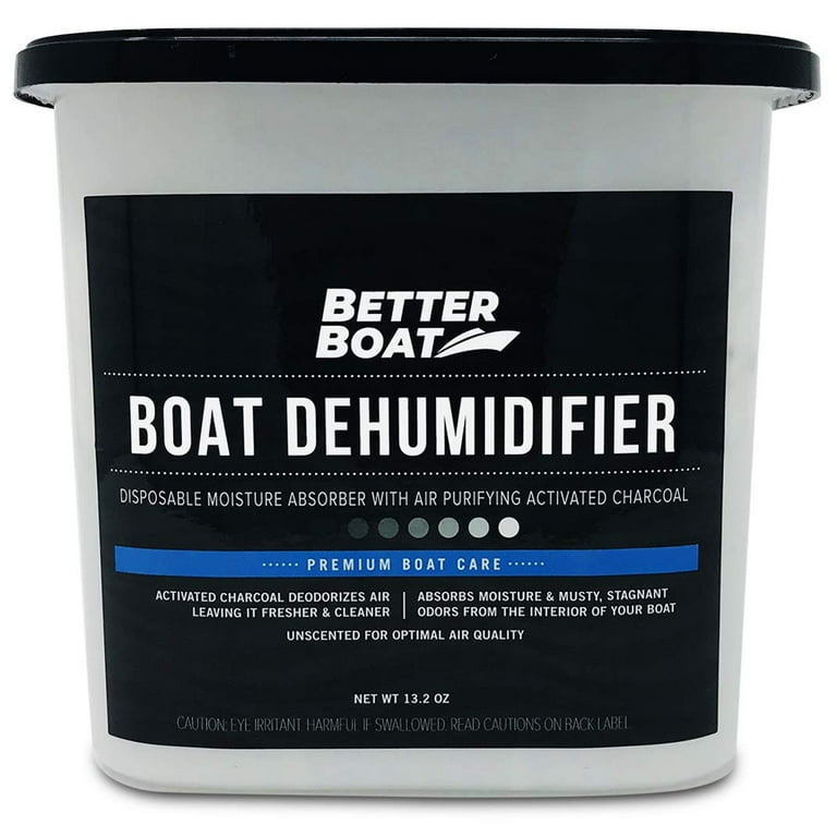 Moisture Absorber Boat Dehumidifier Moisture Absorbers Charcoal Smell  Remover to Get Rid of Damp Smell & Humidity 