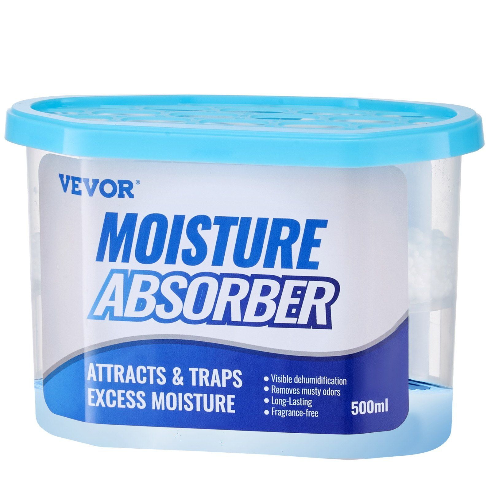 Moisture Absorber Boxes 10.8 oz 6 Pack Fragrance Free Dehumidifier for Bathroom Closet Kitchen