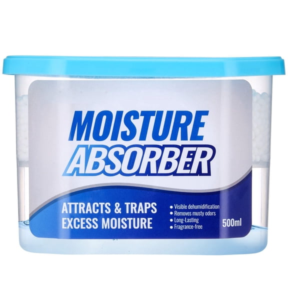 Moisture Absorber Boxes 10.8 oz 6 Packs Fragrance Free Dehumidifier for Bathroom Closet Kitchen Humidity Control