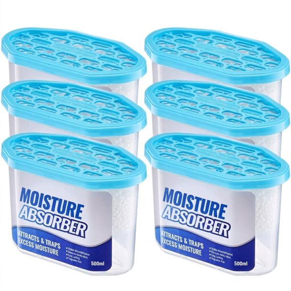 Moisture Absorber Boxes, 10.8 oz Humidity Absorber Boxes(6 Packs)
