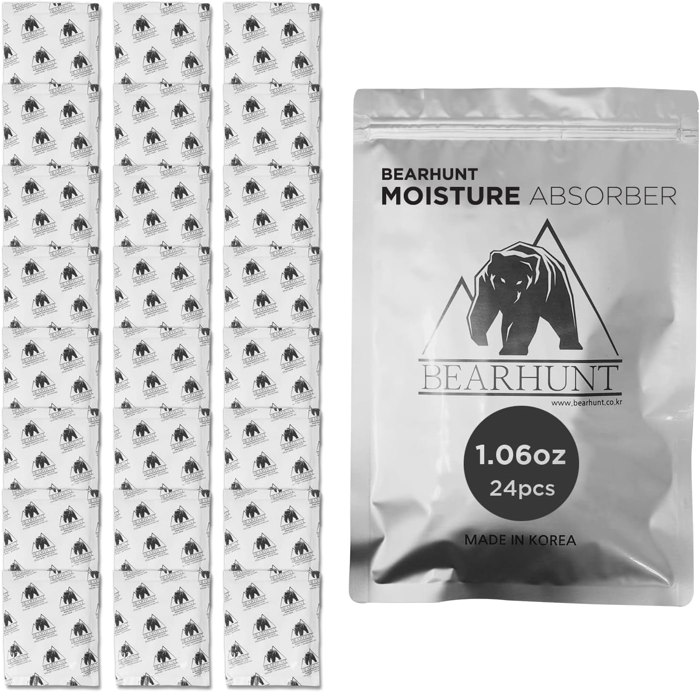 Moisture Absorber Deodorant - Shoes, Closet, Tent etc. (1.06oz X 24pcs)