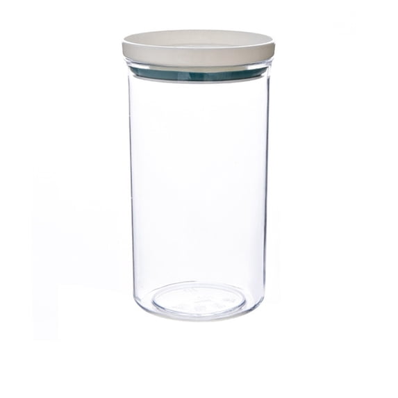 Moisture-Proof Clear Plastic Jar with Lid, Food-Grade Grain Storage Container,Moisture-Proof Plastic Transparent Jar with Lid Food Grade Grain Storage Box