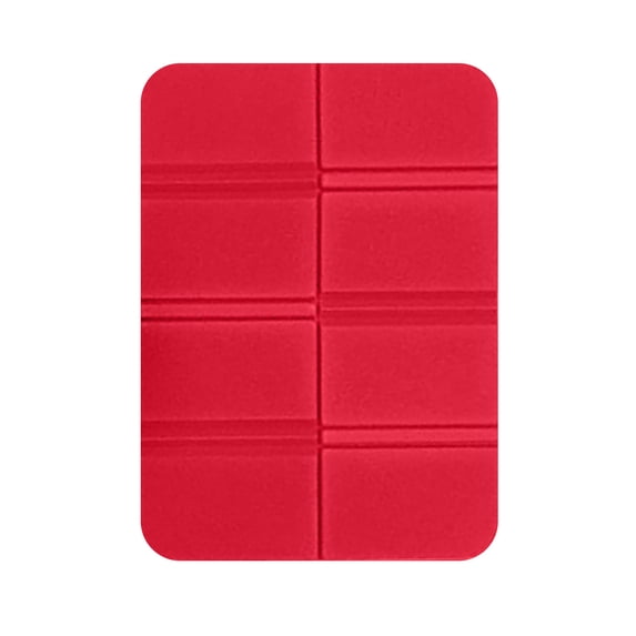 Moisture-Proof Folding Picnic Seat, XPE Foam, Red, 1 Pack