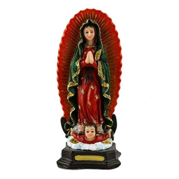 Moisture Proof Marys Sculpture Resin Religious Artwork For Indoor and Outdoor