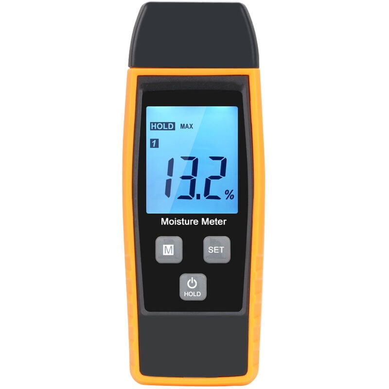 Moisture Tester,Wall & Wood Moisture Tester,Leak Meter,Humidity,Cement ...