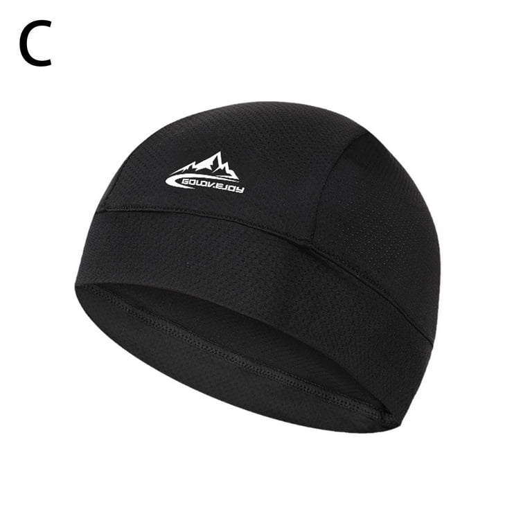 Moisture Wicking Cooling Skull Cap Quick-dry Inner Liner Beanie Sweatband  Hat R9O3
