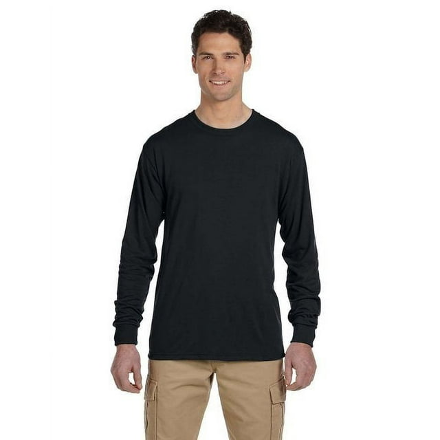 Moisture-Wicking Long-Sleeve Tee - Stay Fresh