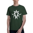 thumbnail image 1 of Moisture Wicking Men'S Basic Short Sleeve T-Shirt Dark Green 5x-Large, 1 of 5