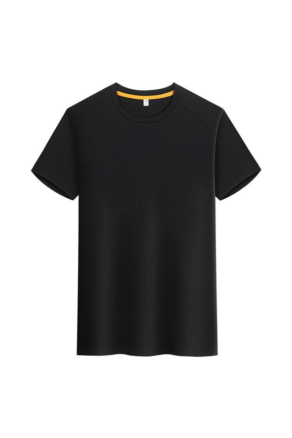 Moisture Wicking Shirts for Men Quick Dry Workout Shirt Short Sleeve Athletic Running Gym T-Shirt Crewneck Lightweight