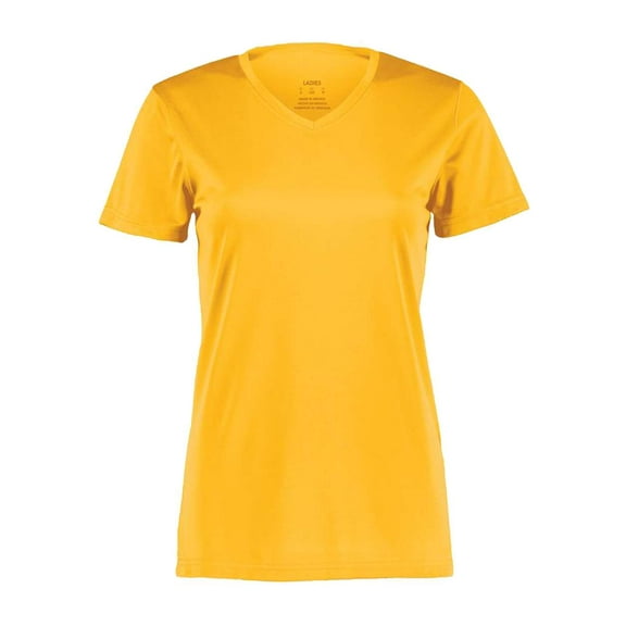 Moisture-Wicking V-Neck T-Shirt