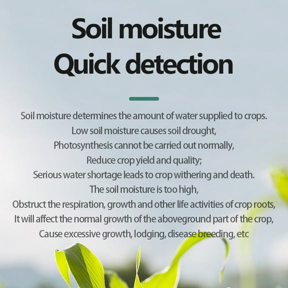 Moisture tester,Ph Tester Soil Tester Soil Moisture/ph Test Tool Handheld Moisture/ph Testers Soil Handheld Soil Tester Siuke Soil Moisture Tester Siuke Huiop Havou