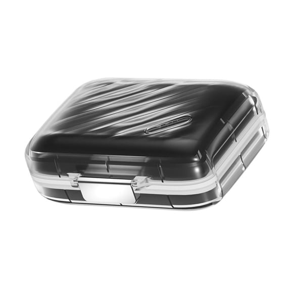 Moistureproof Daily Pills Case With Individual Sections Storage Container Perfect For Home Use Or Vacation Essential