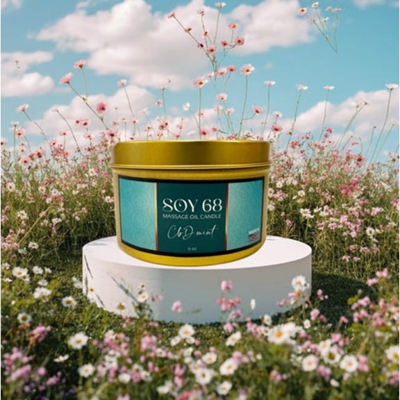 Moisturizer Candle: 8 Oz ($14.00/Each)(24Each/Box) (C8D Mint))