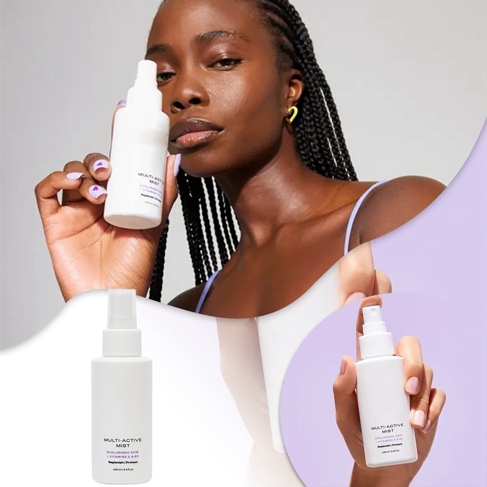 Moisturizing 100ml Action Revitalizing Spray Hair Styling Spray