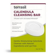 Moisturizing Calendula Soap Bar with Natural Ingredients by Terrasil 75gm Soap Bar