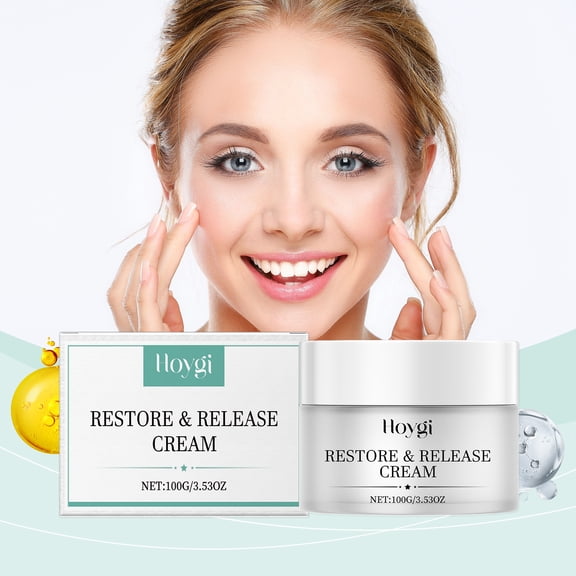 Moisturizing Care Face Cream, Gently Nourishes and Moisturizes, Caring for Facial Skin, Hydrating and Smoothing Face Cream