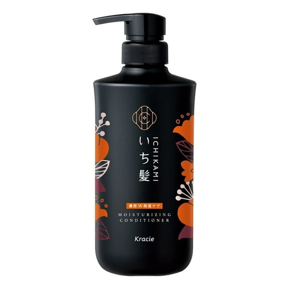 Ichikami Moisturizing Conditioner Dense W Moisture Care – 480ml, Japanese Hair Repair & Hydration