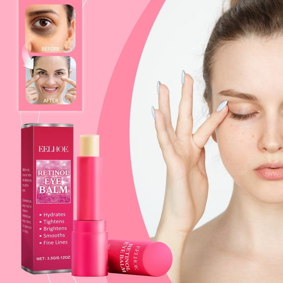 Moisturizing Eye Cream Stick Tightening Eye Contour Skin Stick, Eye Essence Reducing Fine Lines and Puffiness, Moisturizing and Nourishing