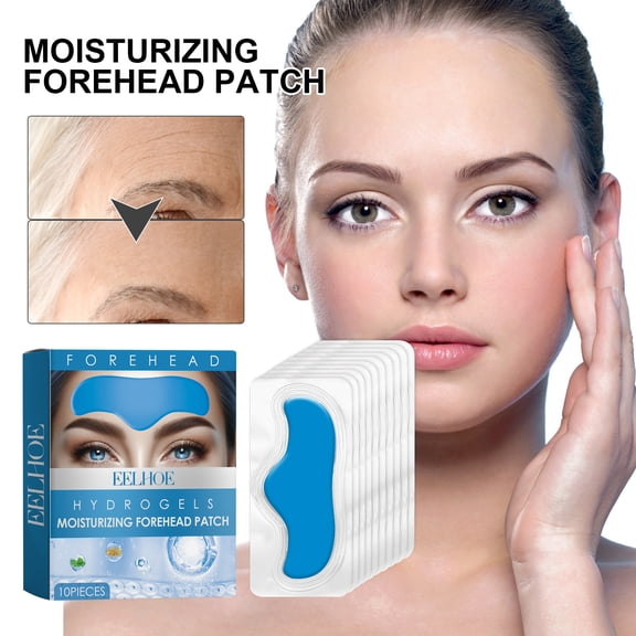 Moisturizing Forehead Mask, Reducing Forehead Wrinkles, Fine Lines, Hydrating, Tightening Skin, Forehead Mask