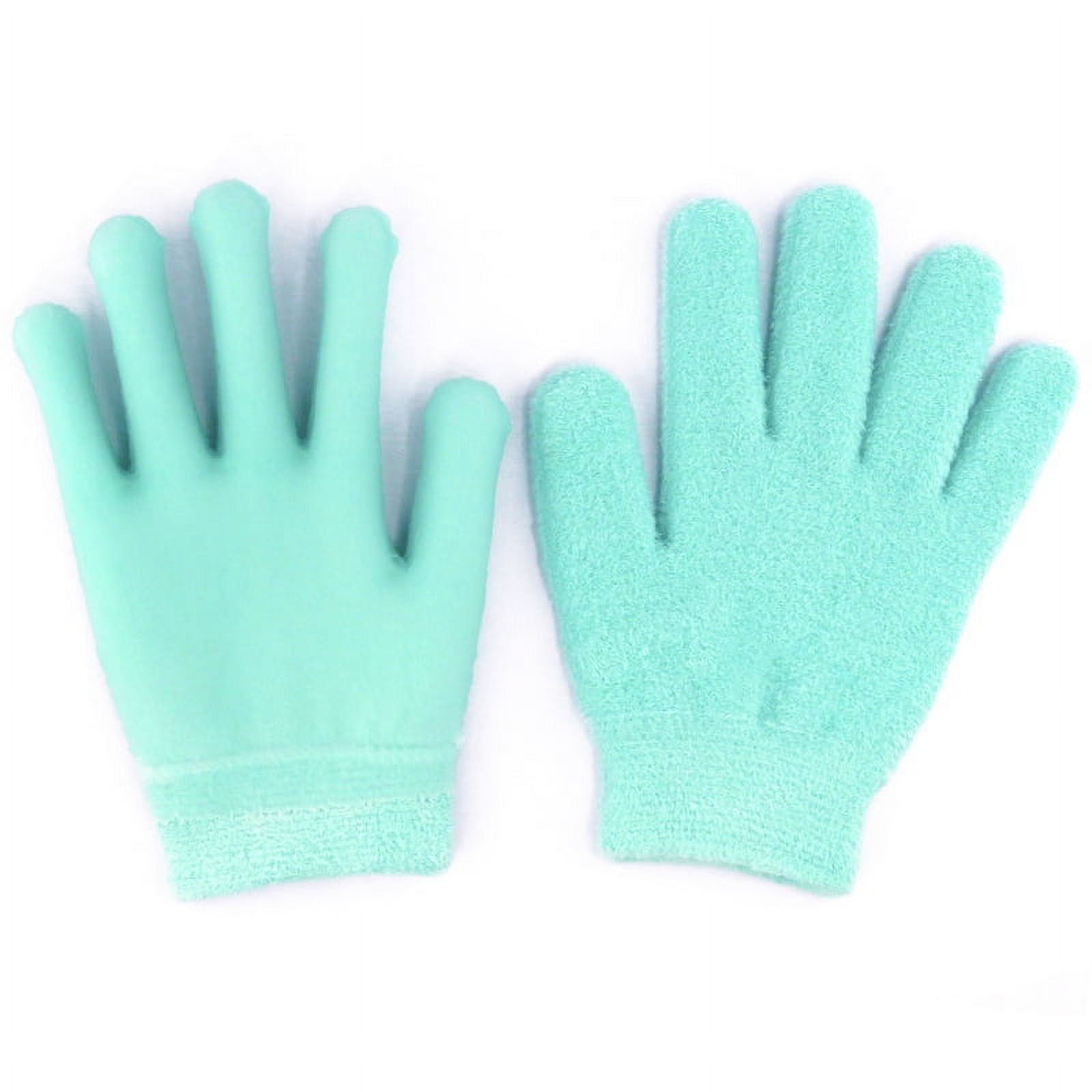 Moisturizing Gloves with Gel Lining Dry Hands Treatment 1 Pair