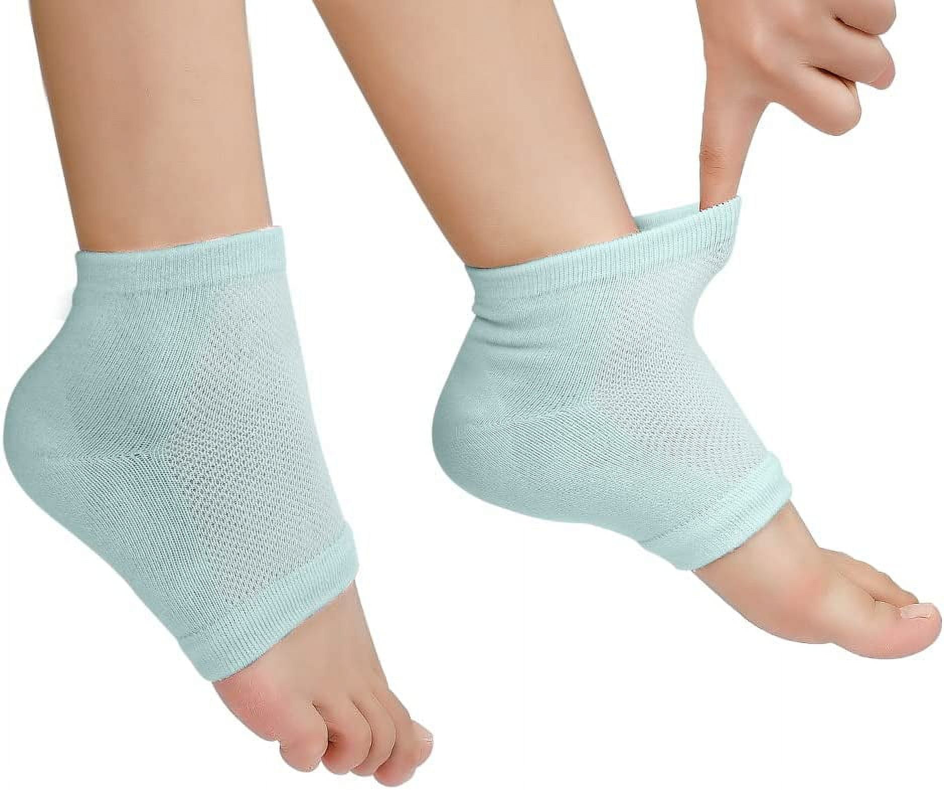 Moisturizing Heel Gel Socks Heal Dry Cracked Heel Treatment Overnight