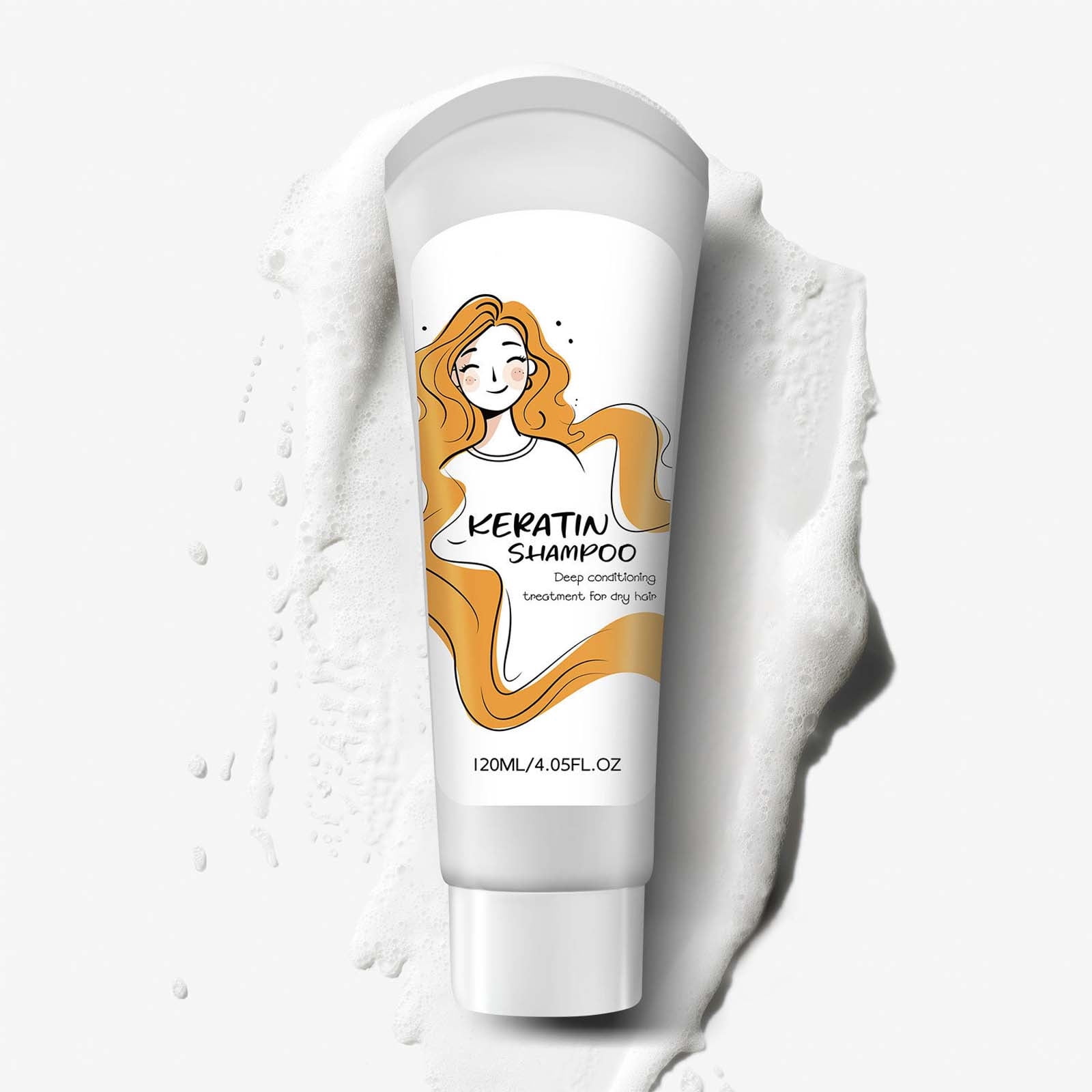 Moisturizing Keratin Shampoo for Dry Damaged Hair Hydrating and Frizz ...