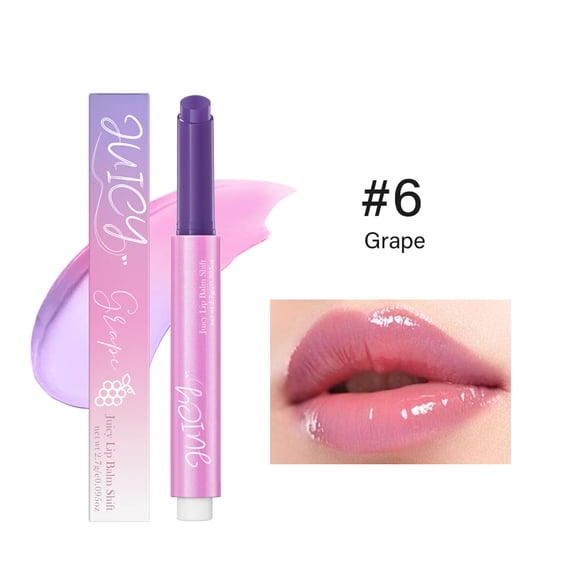 Moisturizing Lip Balm, Color Changing Lip Balm, Hydrating Glossy Lip Care, Travel-Friendly Compact Size Lip Balm for Soft Smooth Lips