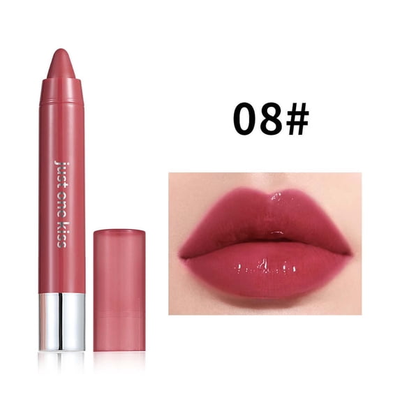 Moisturizing Lipstick Crayon, Long Lasting Matte Lipstick, Nude Paste Lipstick Set, Portable Mini Lipstick Collection with Creamy Texture and Satin Finish