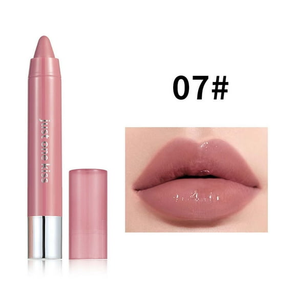 Moisturizing Lipstick Crayon, Long Lasting Matte Lipstick, Nude Paste Lipstick Set, Portable Mini Lipstick Collection with Creamy Texture and Satin Finish