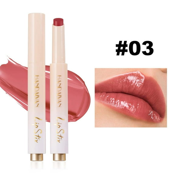Moisturizing Lipstick, Hydrating Lip Balm, Long-Lasting Lip Gloss for Soft Smooth Lips, Natural Plant Extracts, Non-Greasy Texture, Repairing Cracked Lips, Comfortable Wear