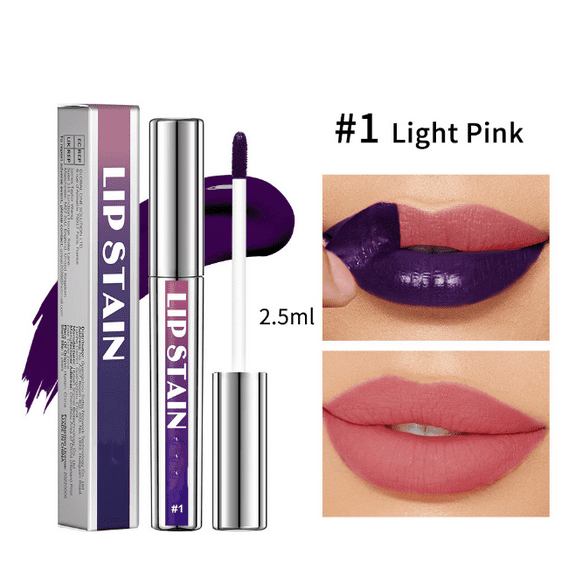 Moisturizing Lipstick, Long Lasting Lip Gloss, Tear Off Lip Color Peel, Nourishing Vitamin E formula