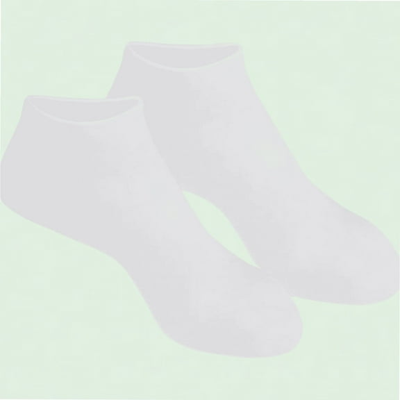 Moisturizing Silicone Socks for Women, Soft Gel Socks, Aloe Infused, Spa Pedicure Socks, Repair Dry Feet, Smooth Rough Heels (A, One Size)