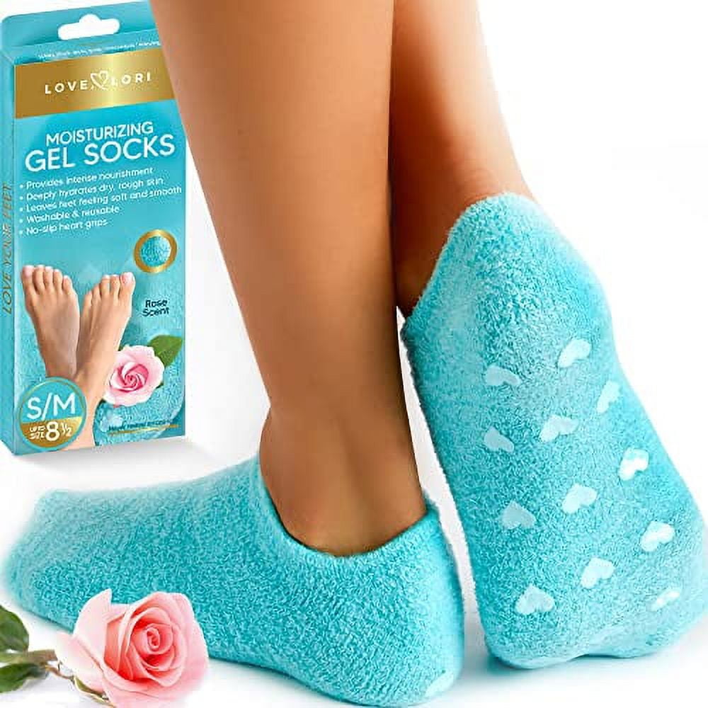 Moisturizing Socks & Gel Socks for Dry Cracked Feet Women by Love