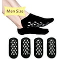 thumbnail image 1 of Moisturizing Socks, Gel Socks Soft Moisturizing Gel Socks, Gel Spa Socks for Repairing and Softening Dry Cracked Feet Skins, Gel Lining Infused with Essential Oils and Vitamins (Blue&amp;Pink), 1 of 7