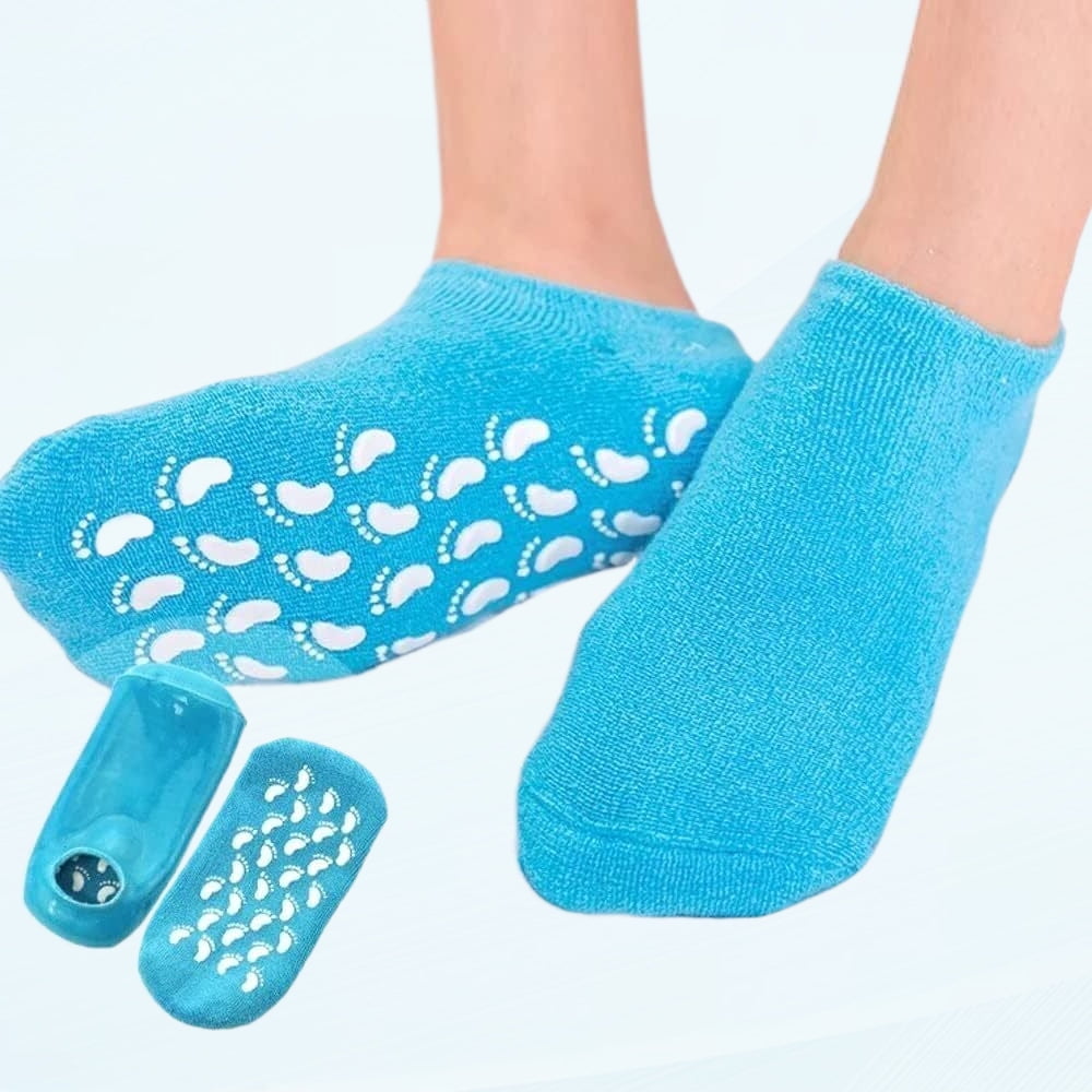 Moisturizing Socks for Cracked Feet, Foot Socks for Women and Men, Gel