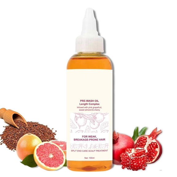 Moisturizing & Strengthening Silky Hair Oil, Protein Hair Repair Leave-In Conditioning Essential Oil Spray, Hair Serum for Frizzy Hair,