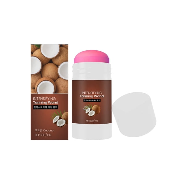 Moisturizing And Tanning Stick Sun Free And Tanning Presentings A Bronzes Wheats Color And Preventings Dryness And Peeling Suitable For Daily Outdoor Use 30g