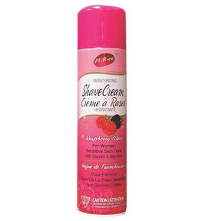 Purest Women's Shaving Cream Raspberry Moisturizing 269g Pack of 3