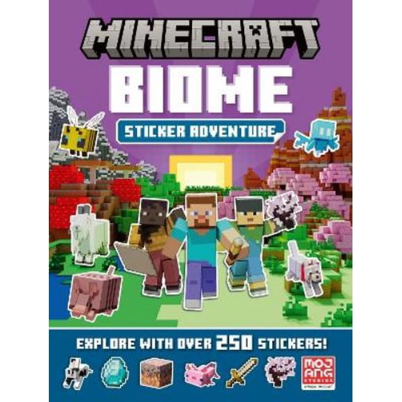 Mojang AB Minecraft Biome Adventure Sticker Book (Paperback)