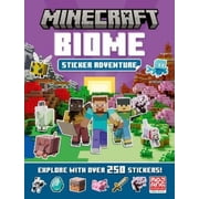 Mojang AB Minecraft Biome Adventure Sticker Book Paperback