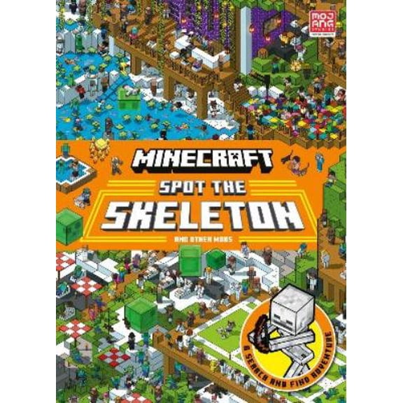 Mojang AB Minecraft Spot the Skeleton Search and Find (Hardcover)